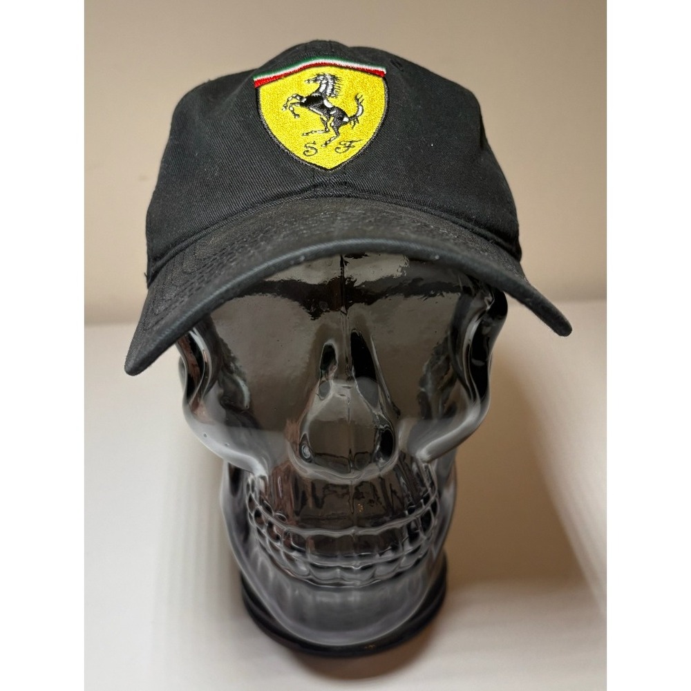 Ferrari Vintage Adjustable Hat | Black - Picture 5 of 5